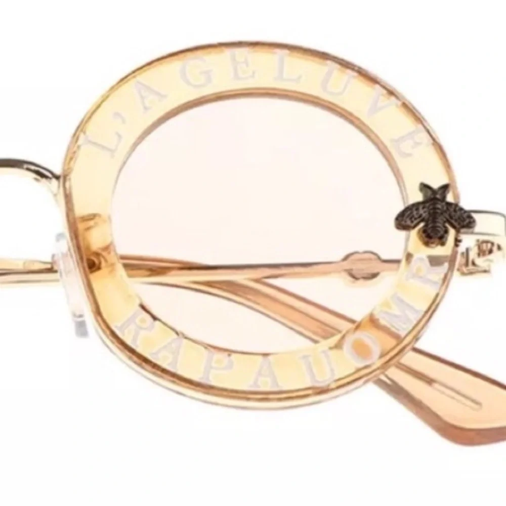 FUN FASHION SUNNIES SMALL FRAME, KIDS OR‎ PET SIZE CHAMPAGNE COLOR-NEW